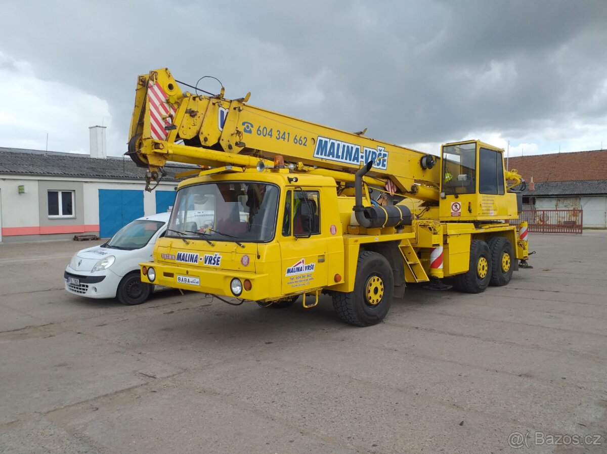 Autojeřáb AD 28 – 28t | pracovní stroj SS