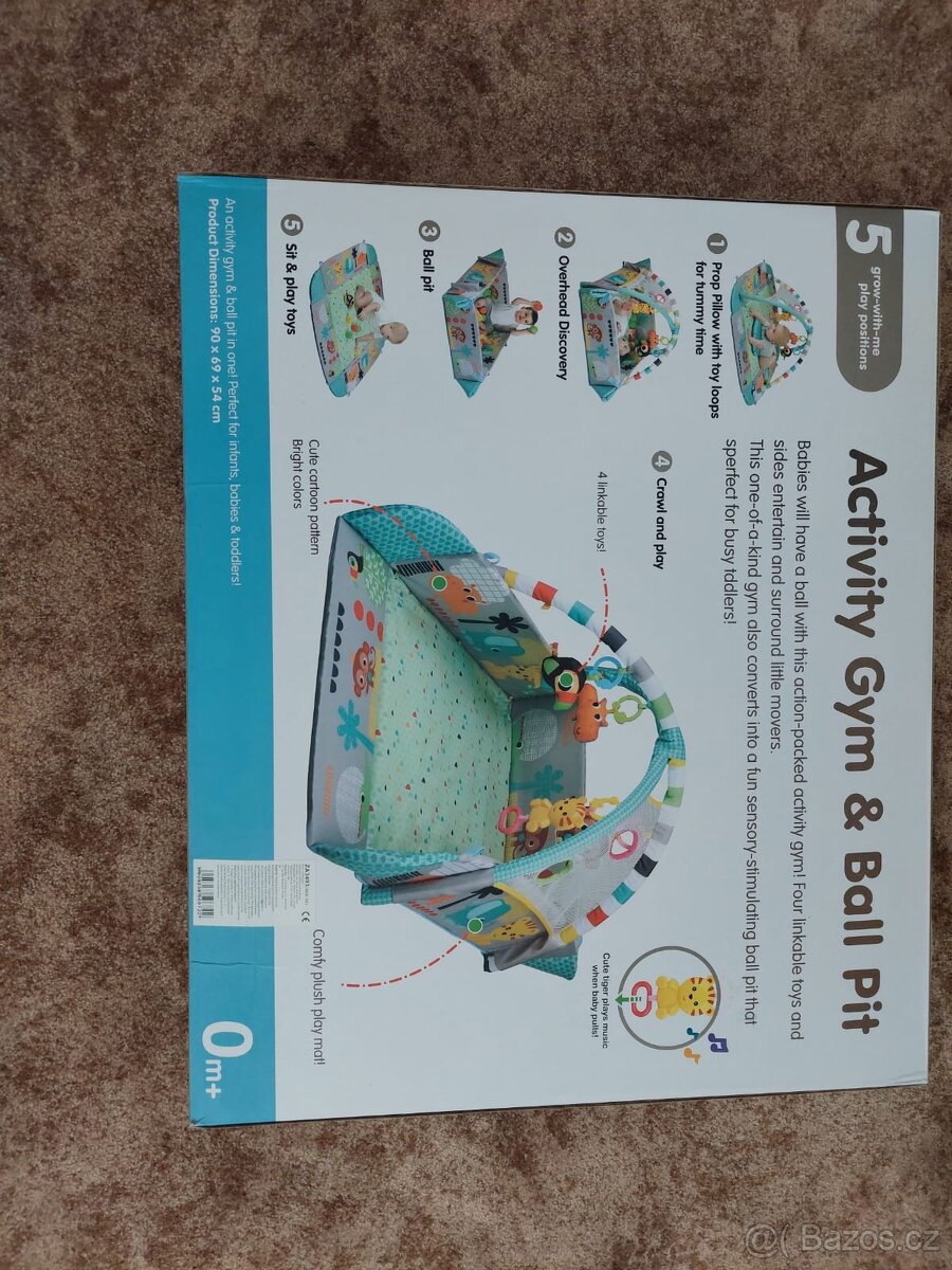 Hrací deka 5v1+dárek pro miminko