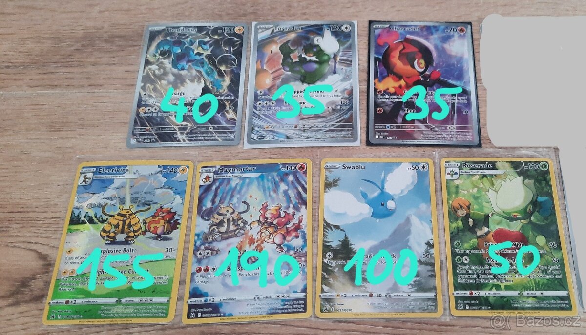 Pokémon karty hity + EX