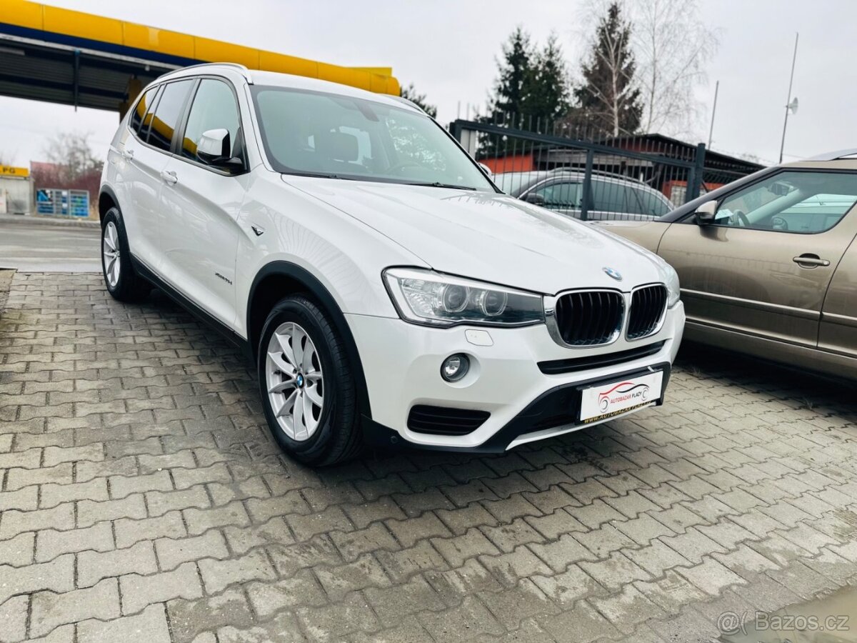 BMW X3 xDrive20d, ČR, TOP STAV