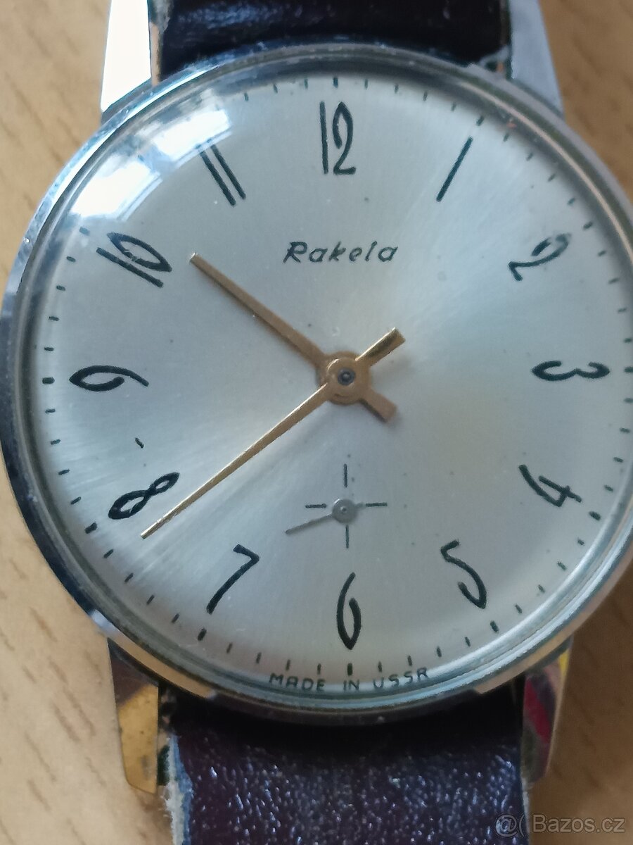 Ruské retro hodinky Raketa - funkční