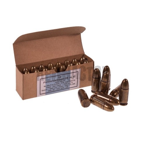 NÁBOJE DO PISTOLE P08