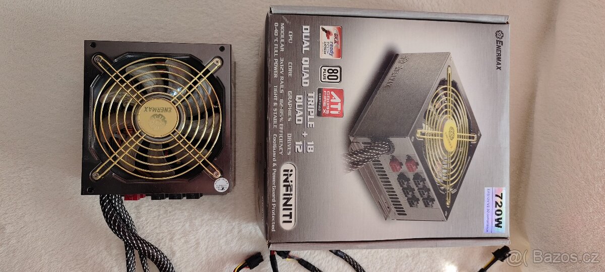 PC zdroj Enermax Infinity (EIN720AWT) 720W -TOP stav