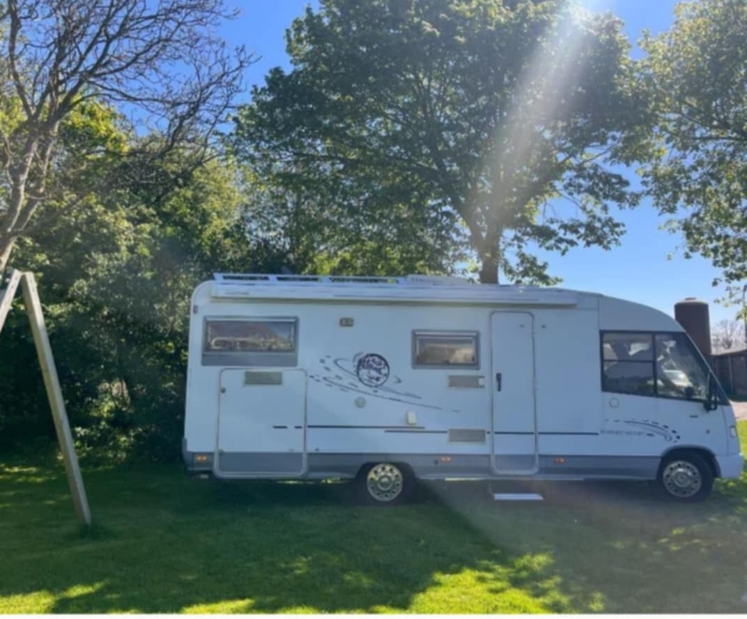 Fuat ducato Dethleffs, velká garáž