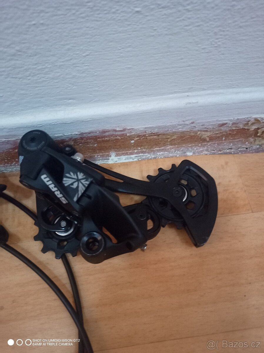 SRAM NX 12 s nová + řadící páka