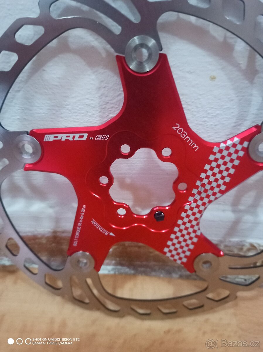 Brzdové kotouče nové 203 III PRO