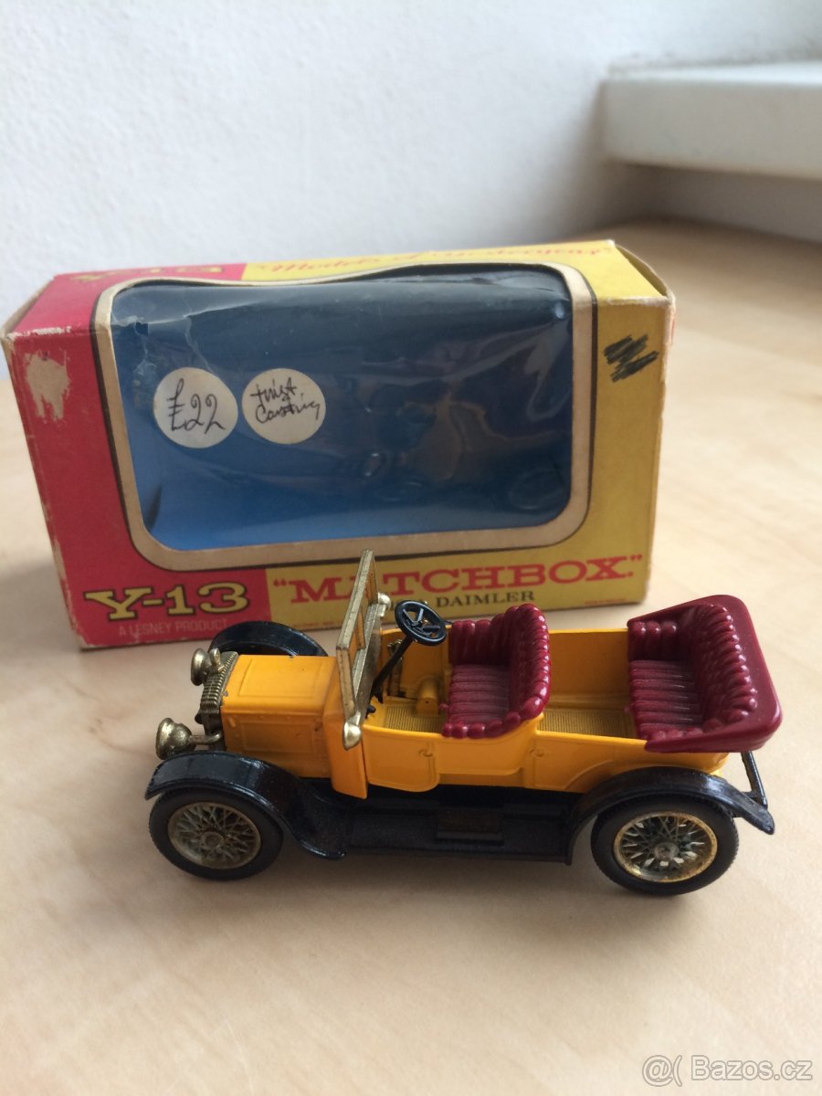 Matchbox Daimler 1911 No. Y13 + 4 další kusy