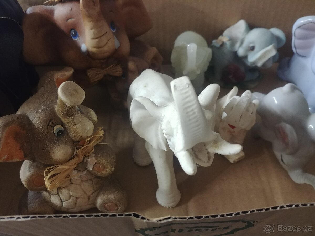 Prodám sbírku mých slonů.