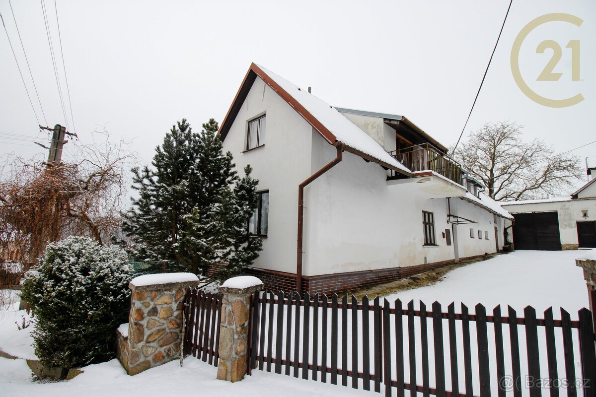 Chalupa v klidné lokalitě obce Louka s venkovskou atmosférou