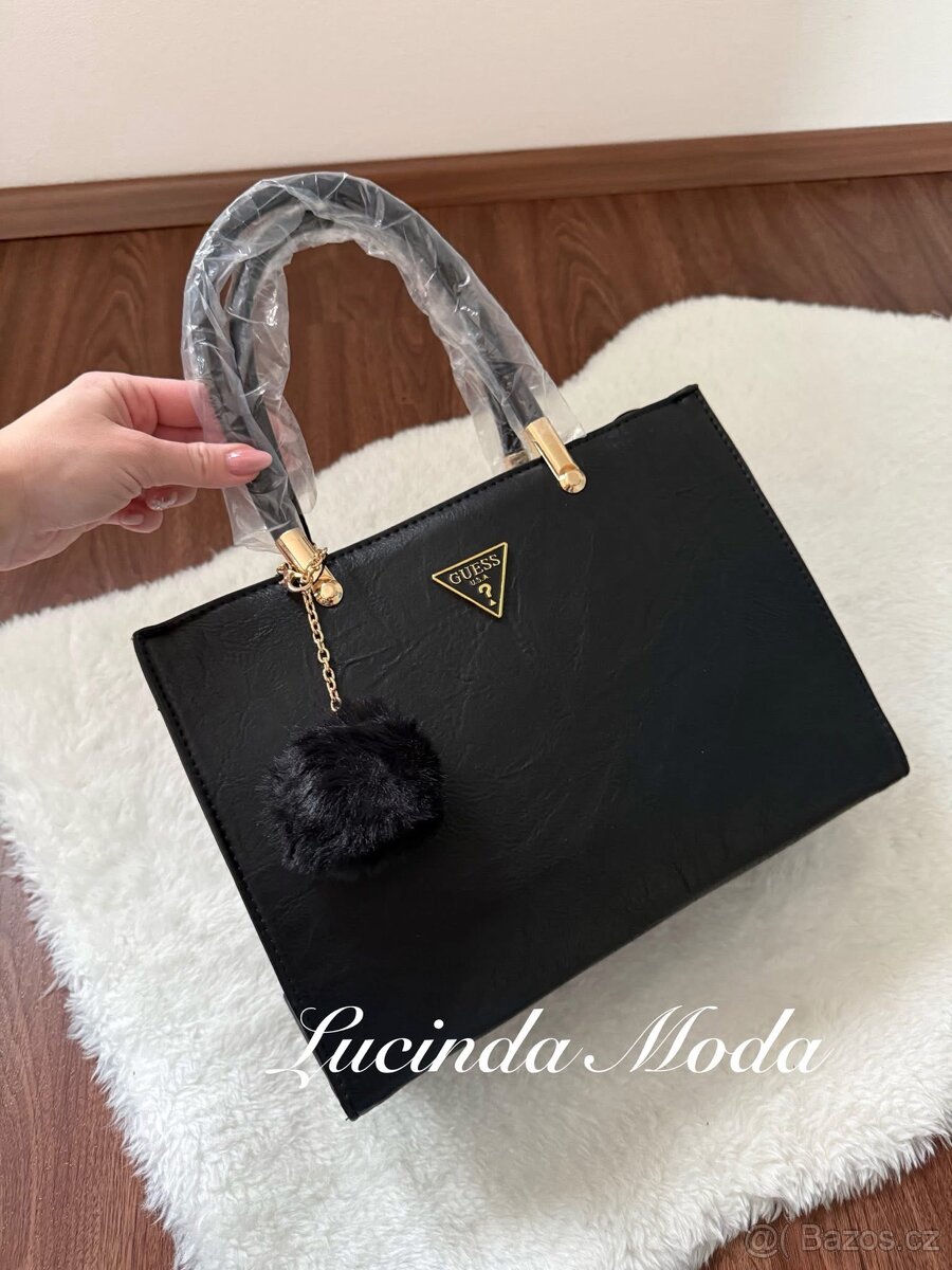 Luxusní černá Guess kabelka - Turecko