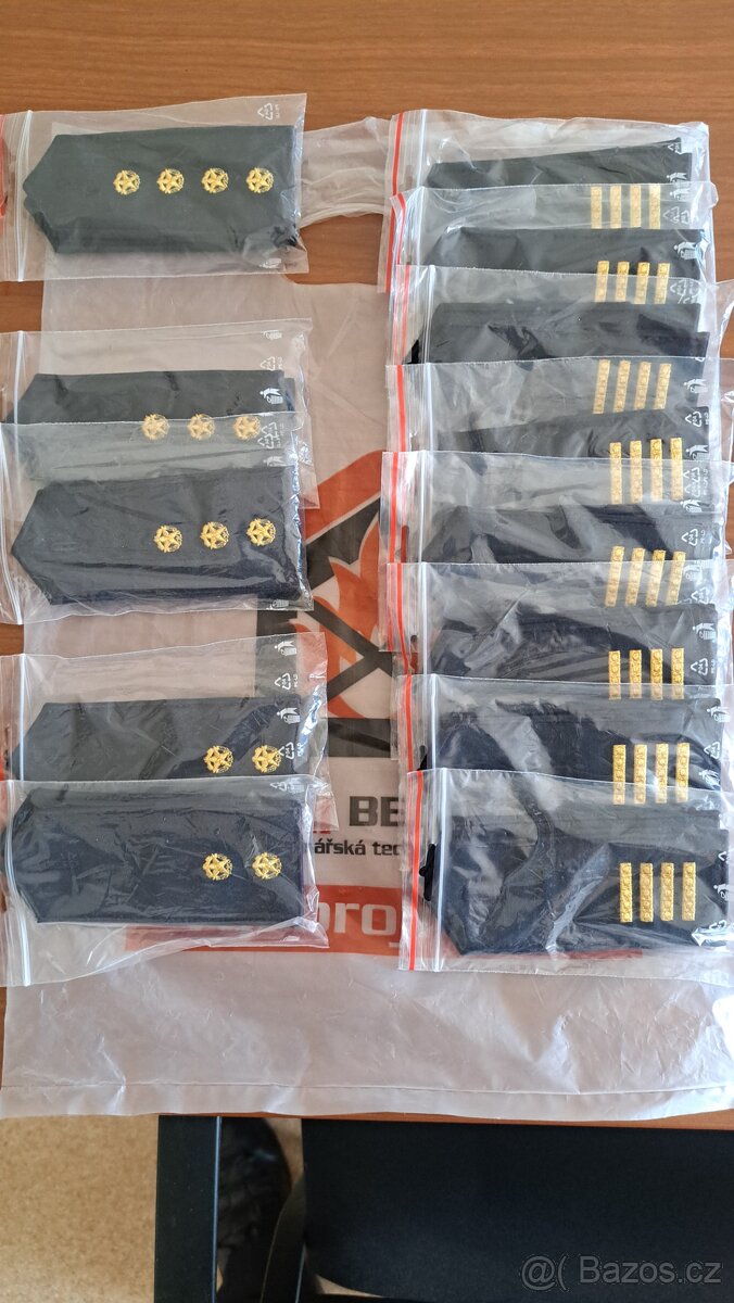 Nárameník vyšívaný k saku SDH