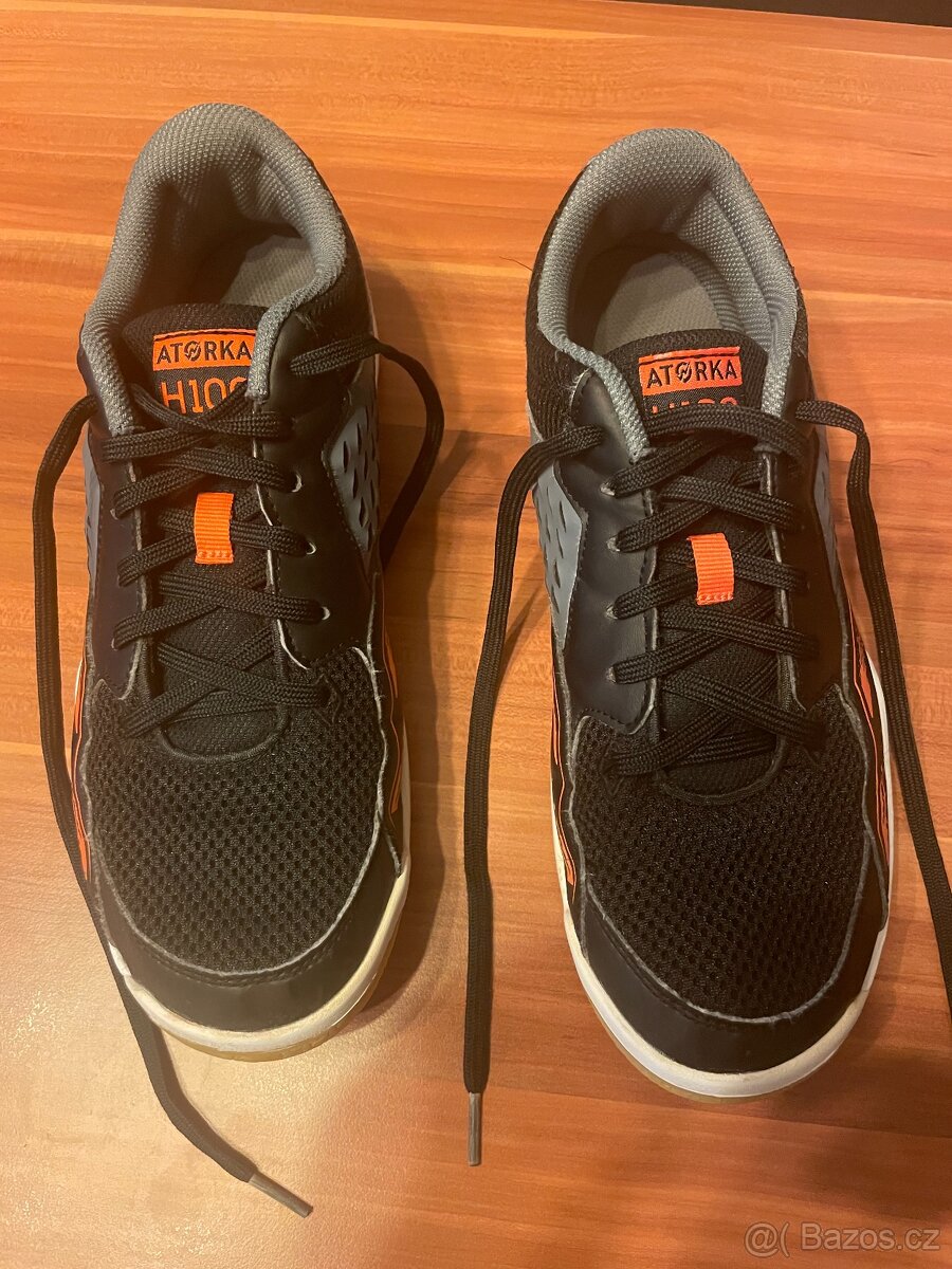 Atorka H100 házenkářské boty Faster šedo-černé