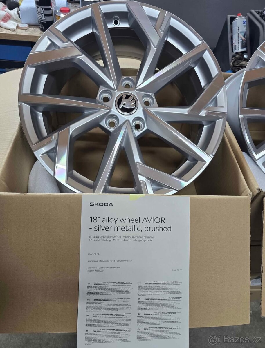 Alu kola Avior 18" ŠKODA Octavia IV