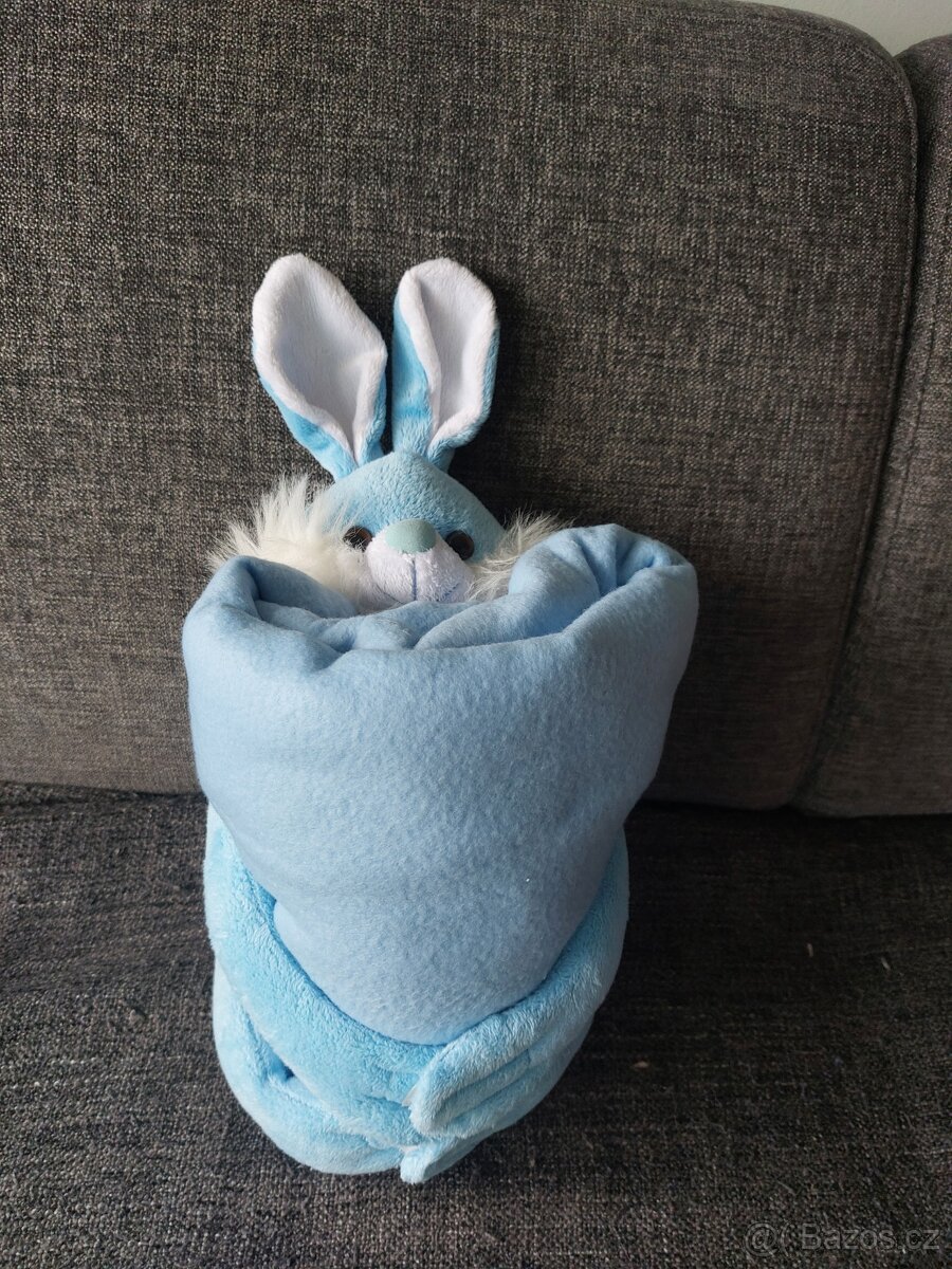 Plašák králíček s dekou - REZERVACE