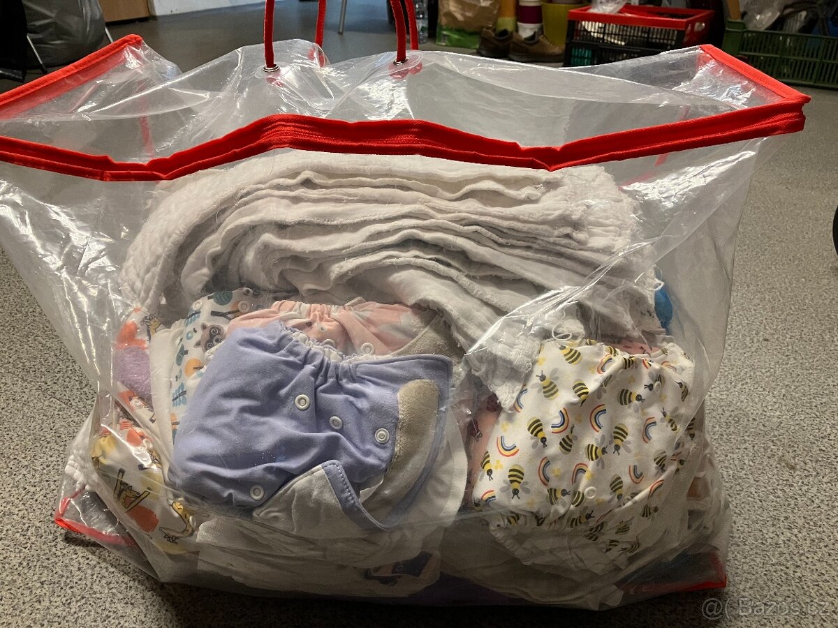 Látkové pleny Bambino mio - velký set