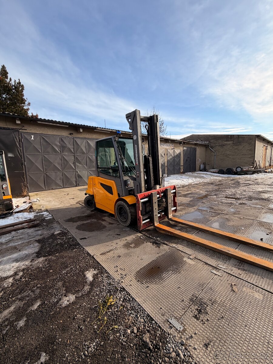 Elektrický vysokozdvižný Jungheinrich EFG S50s za 399.000,-