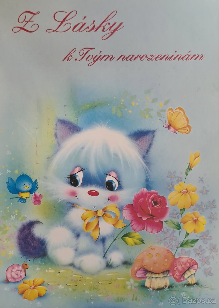 Pohlednice - Z lásky k Tvým narozeninám