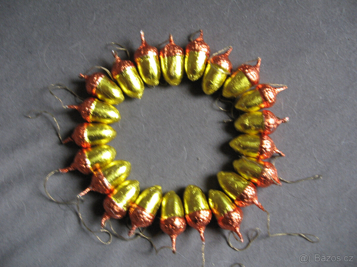 RETRO vánoční ozdoby-raritu -kolekce z ČT atelieru