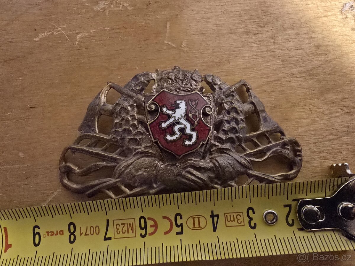 HASIČSKÝ ZNAK NA HELMU- LEV