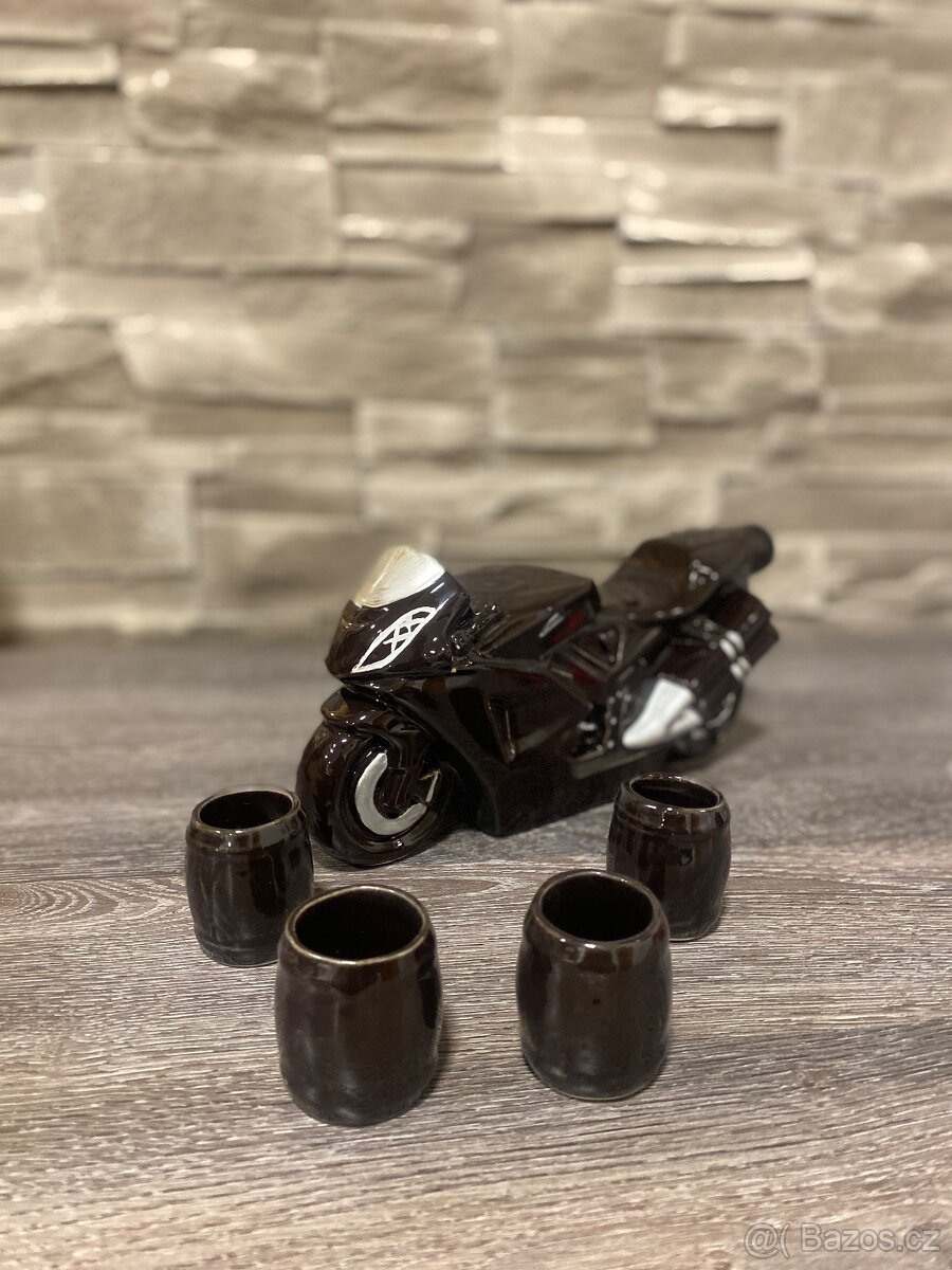 KERAMICKÁ FĹAŚA MOTOCYKEL DARĆEK
