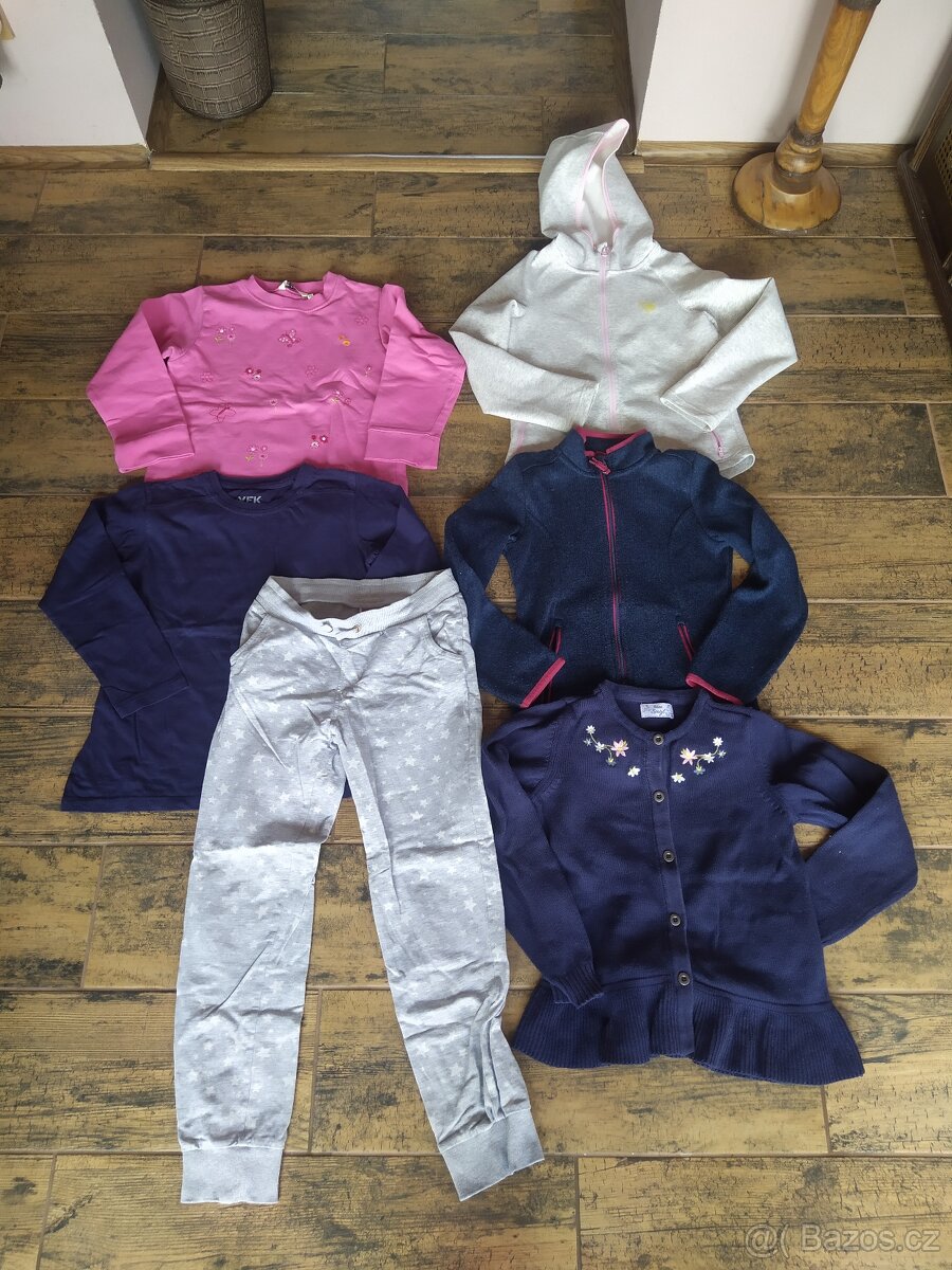 Dívčí mikiny sada č. 8 vel.134/140