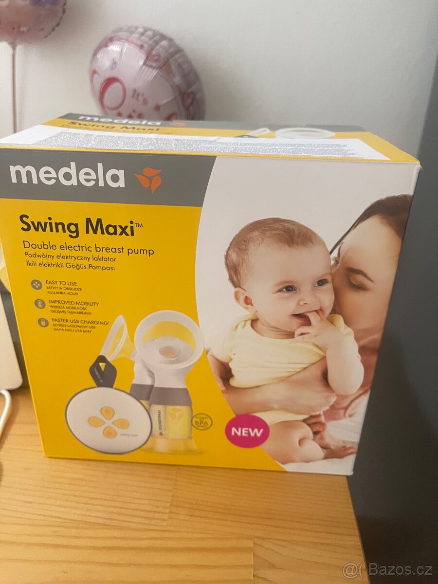 Nová odsávačka medela swing maxi new na obě prsa