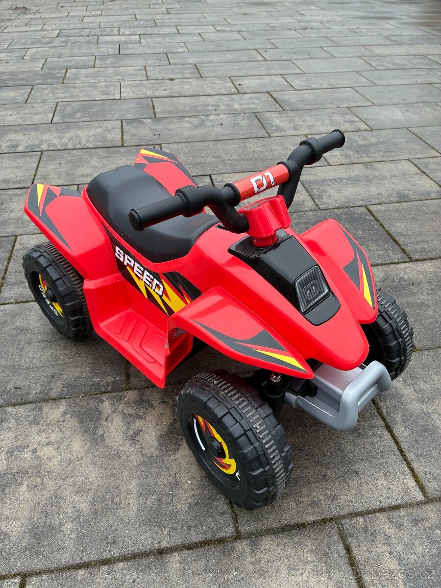 Dětská čtyřkolka Eljet X01 červená/red