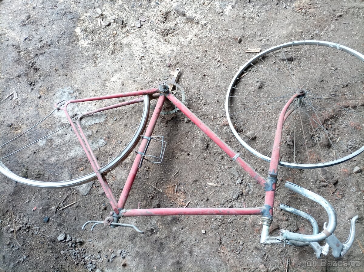 Staré rámy jízdních kol
