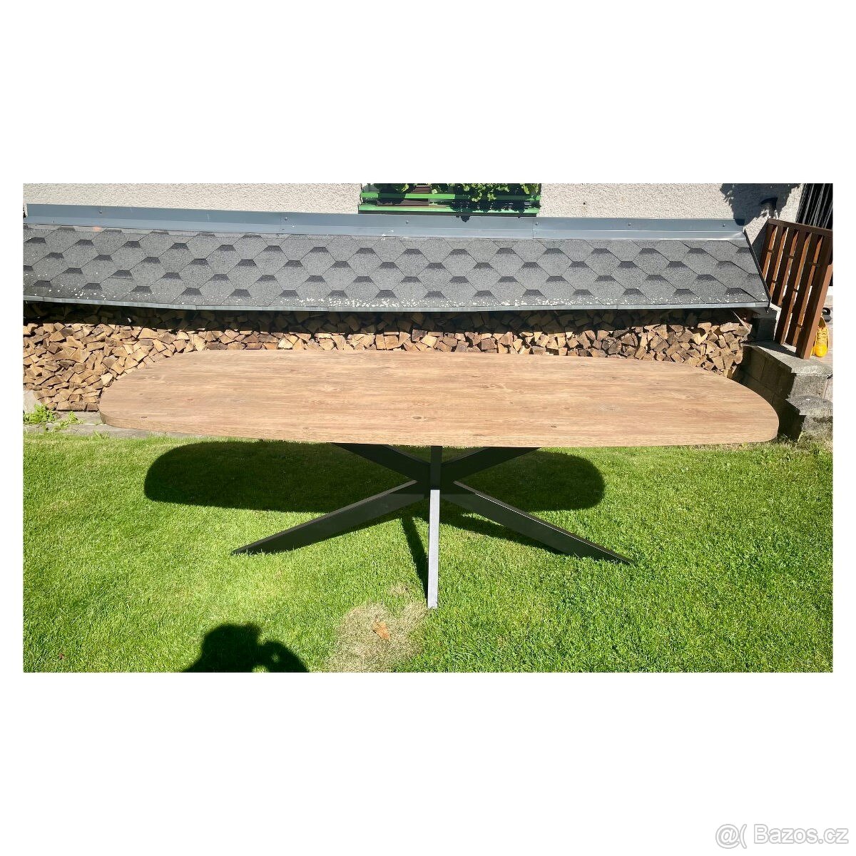 Jídelní stůl, kovové podnoží - Pavarotti 210 cm