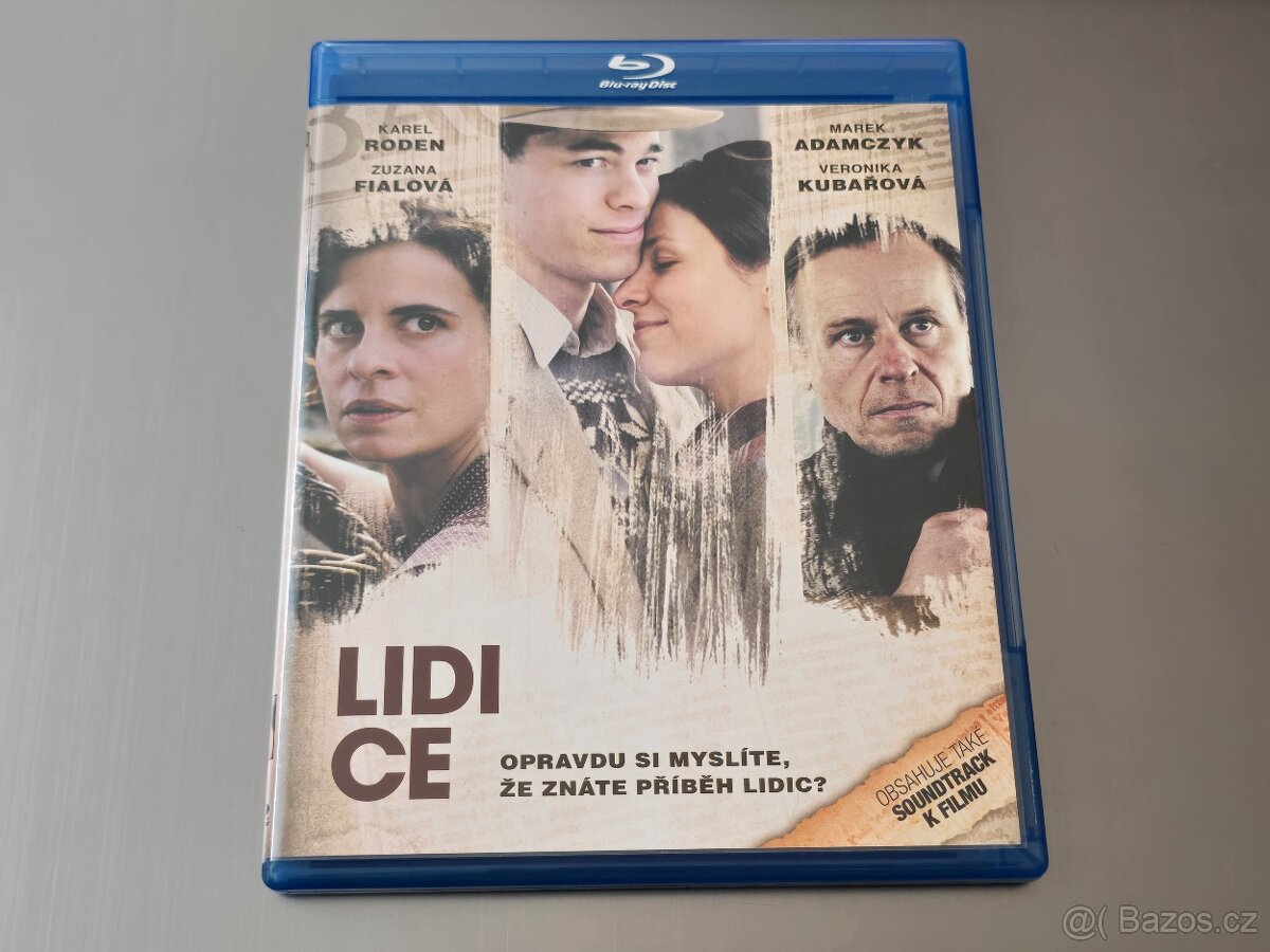 LIDICE (BD + CD soundtrack, CZ dabing) Karel Roden