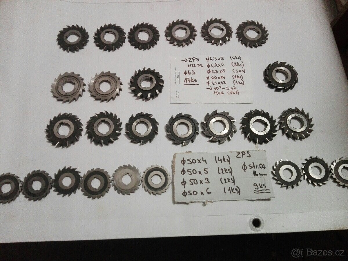 Kotoučove frezy ZPS