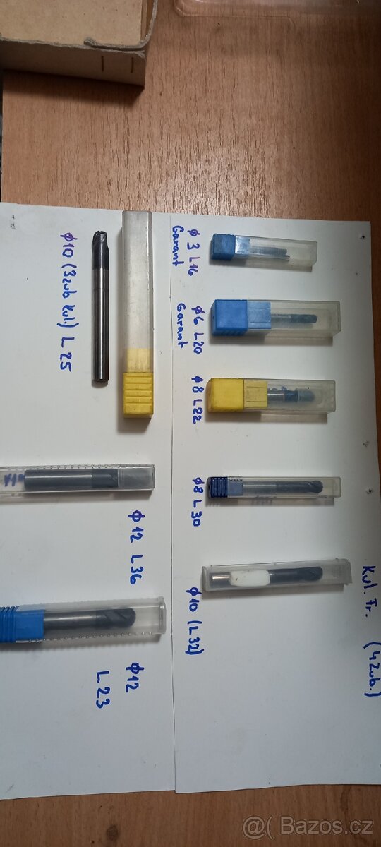 Tvrdokovova kulova fréza 4břita Garant Atorn