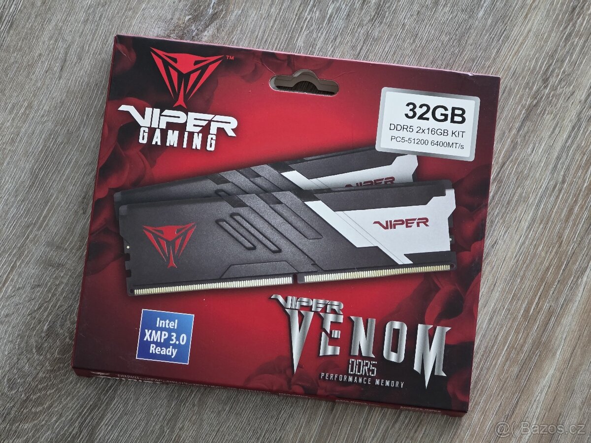 Patriot Viper Venom 32GB KIT DDR5 6400MT/s CL32