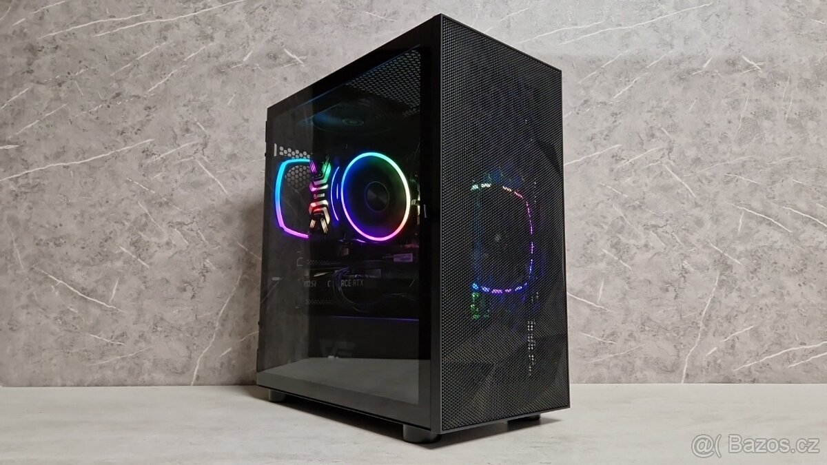 Herní PC | RYZEN 7 3700X, RTX 4060 8GB, 16GB RAM, SSD