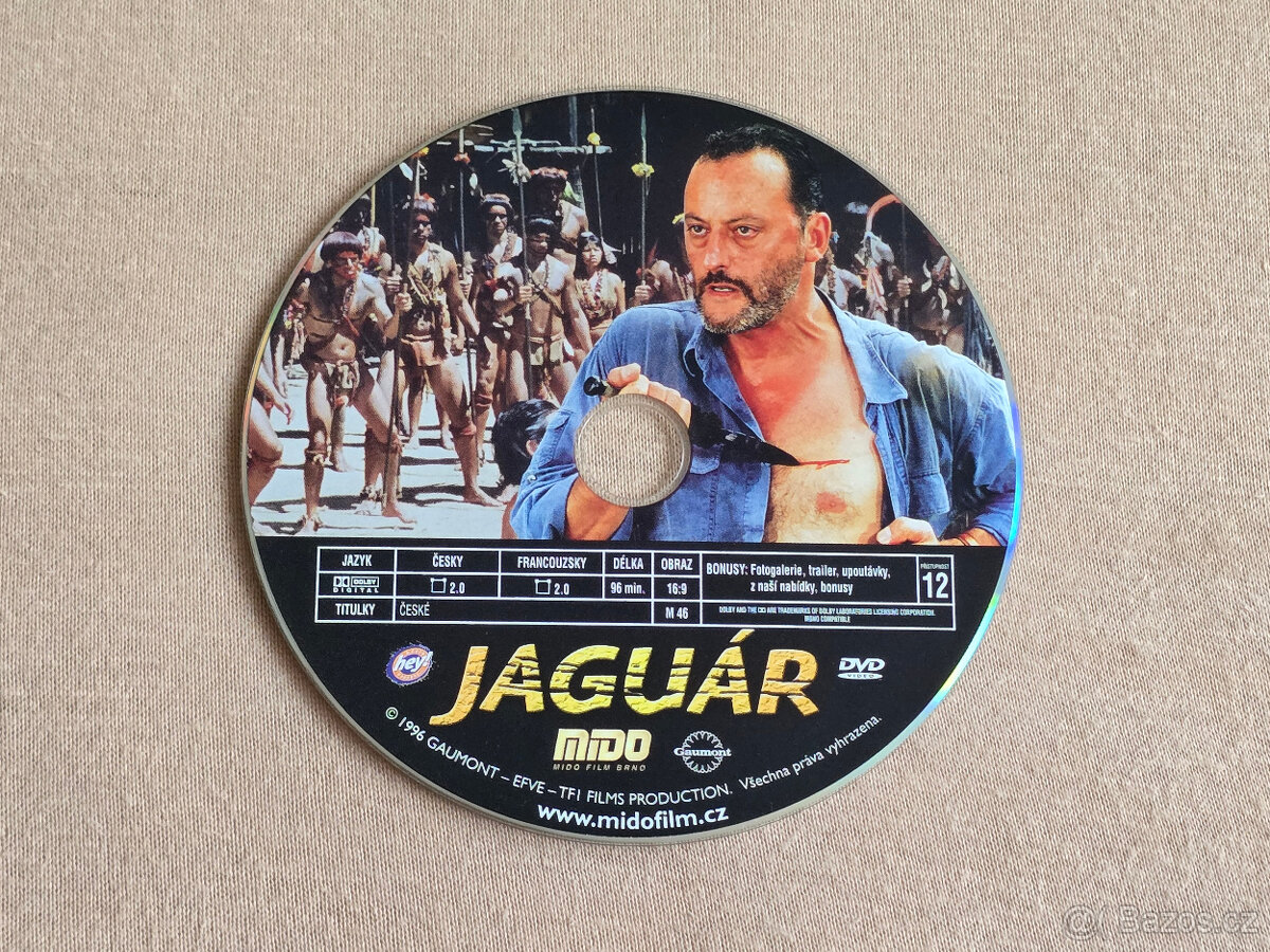 JAGUÁR (DVD, CZ dabing) Jean Reno
