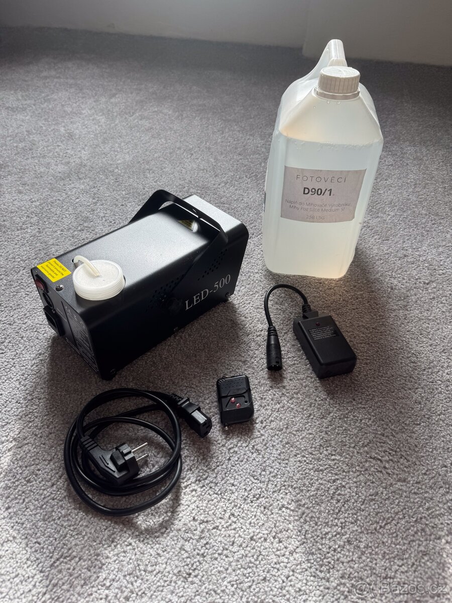 Generátor kouře výrobník mlhy mlhovač