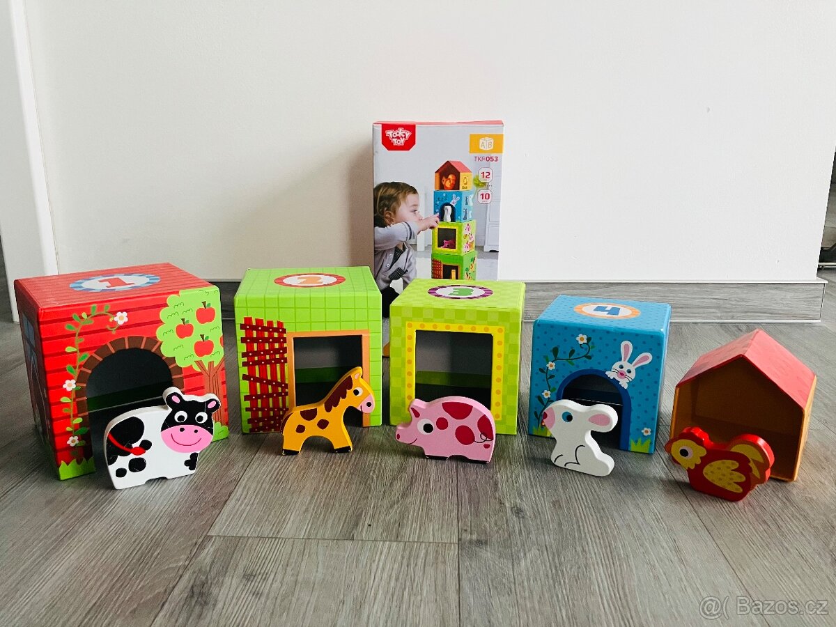 Skládací kostky – Farma