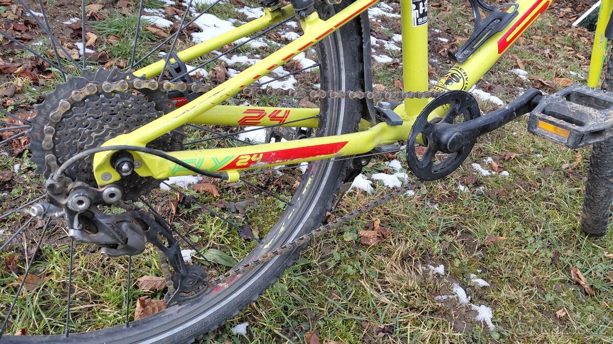 Prodam lehke detske kolo Superior fly 24