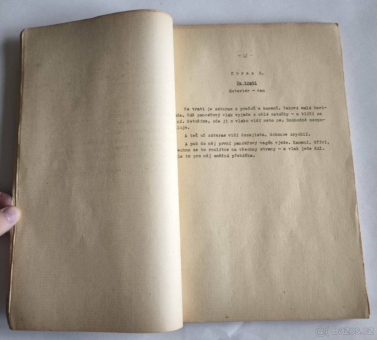 Zbraně pro Prahu – literární scénář – Jan Fleischer