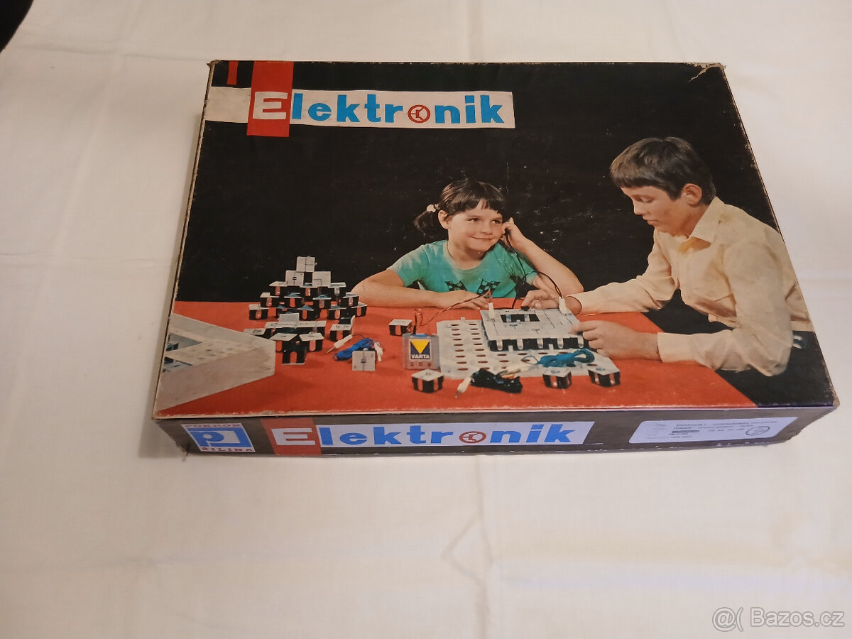 Retro stavebnice Elektronic