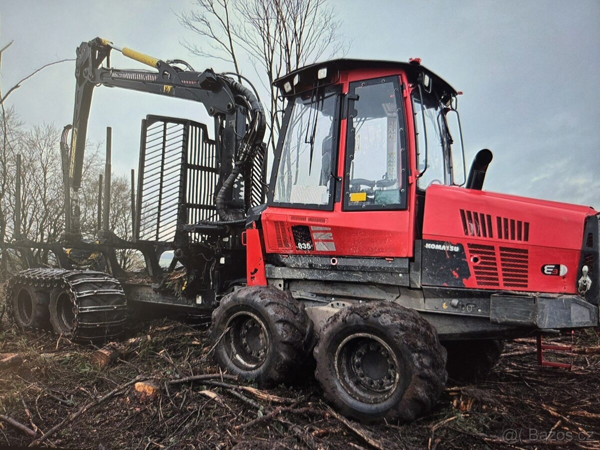 Vyvážecí souprava KOMATSU 835