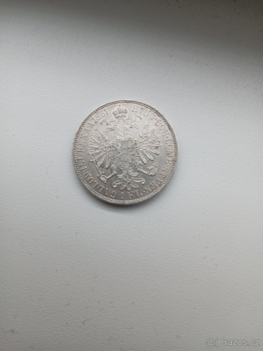 1 florin (Zlatnik) 1861