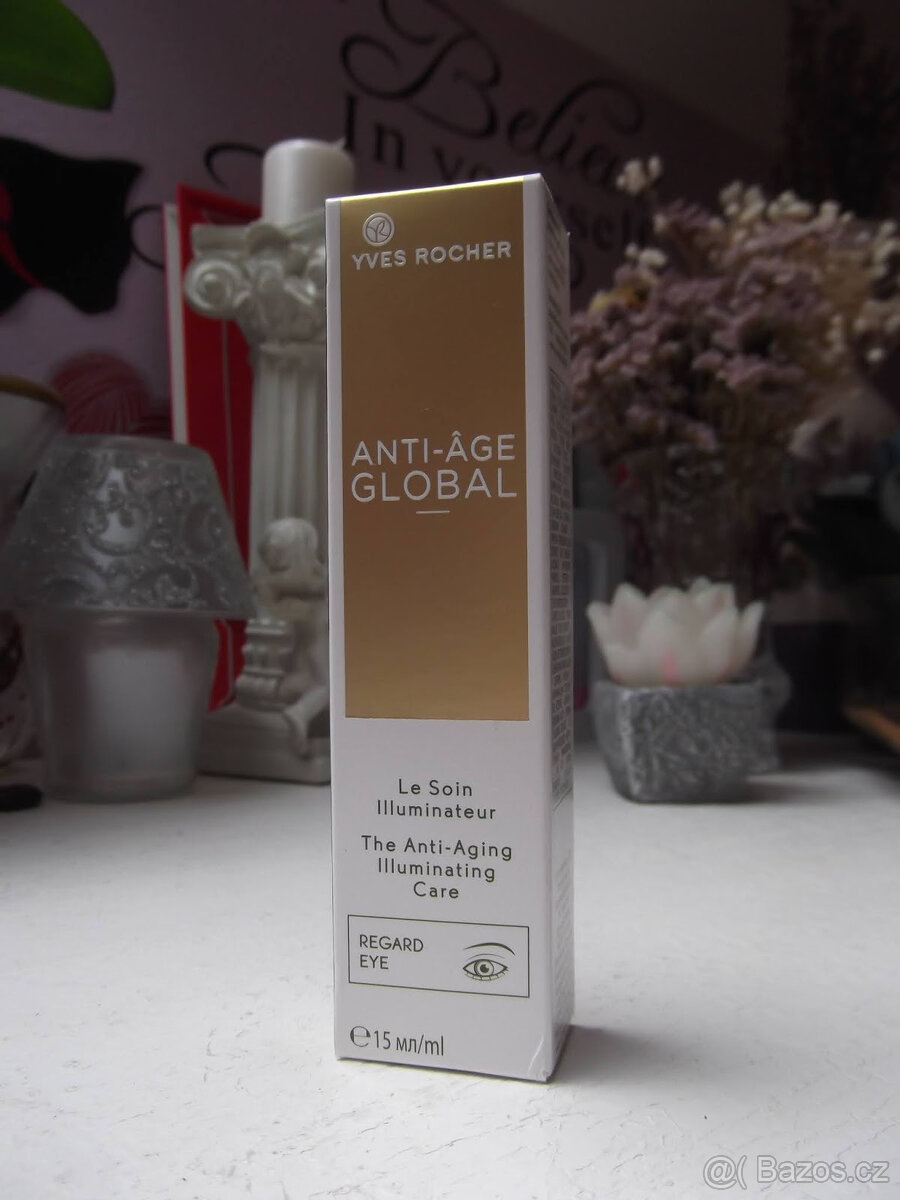 Oční krém Yves Rocher AntiAge Global NOVÝ