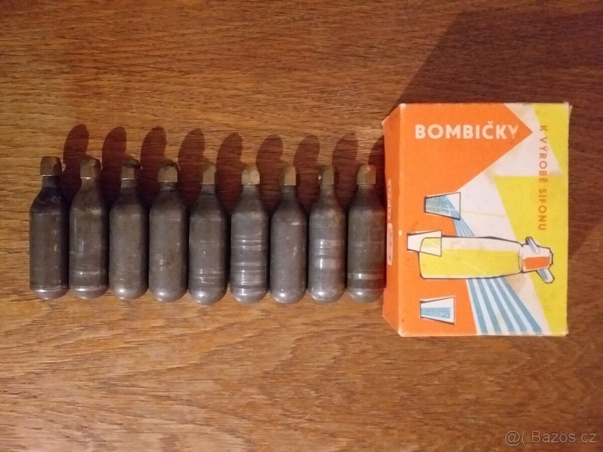 Sifonové bombičky - 9 ks