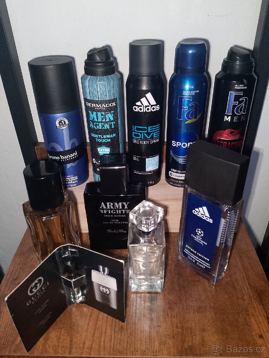 10× sada pánských vůni.