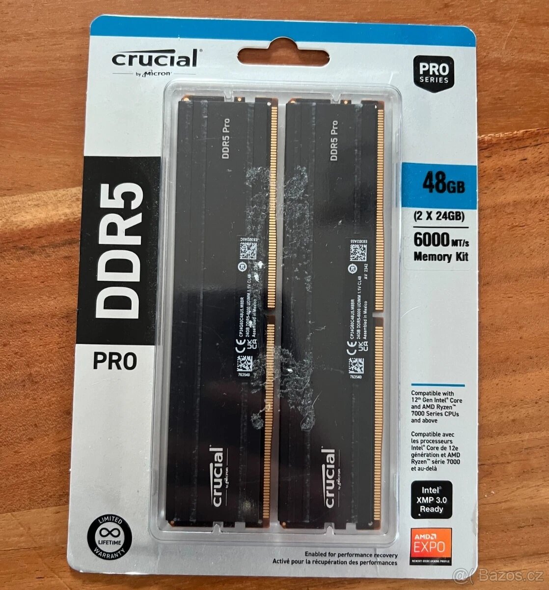 Crucial Pro DDR5 2x 24GB 6000MHz