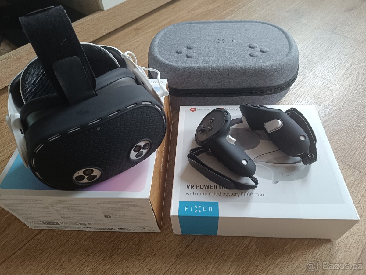 Meta quest 3s 256GB + přísl. top stav - Alza