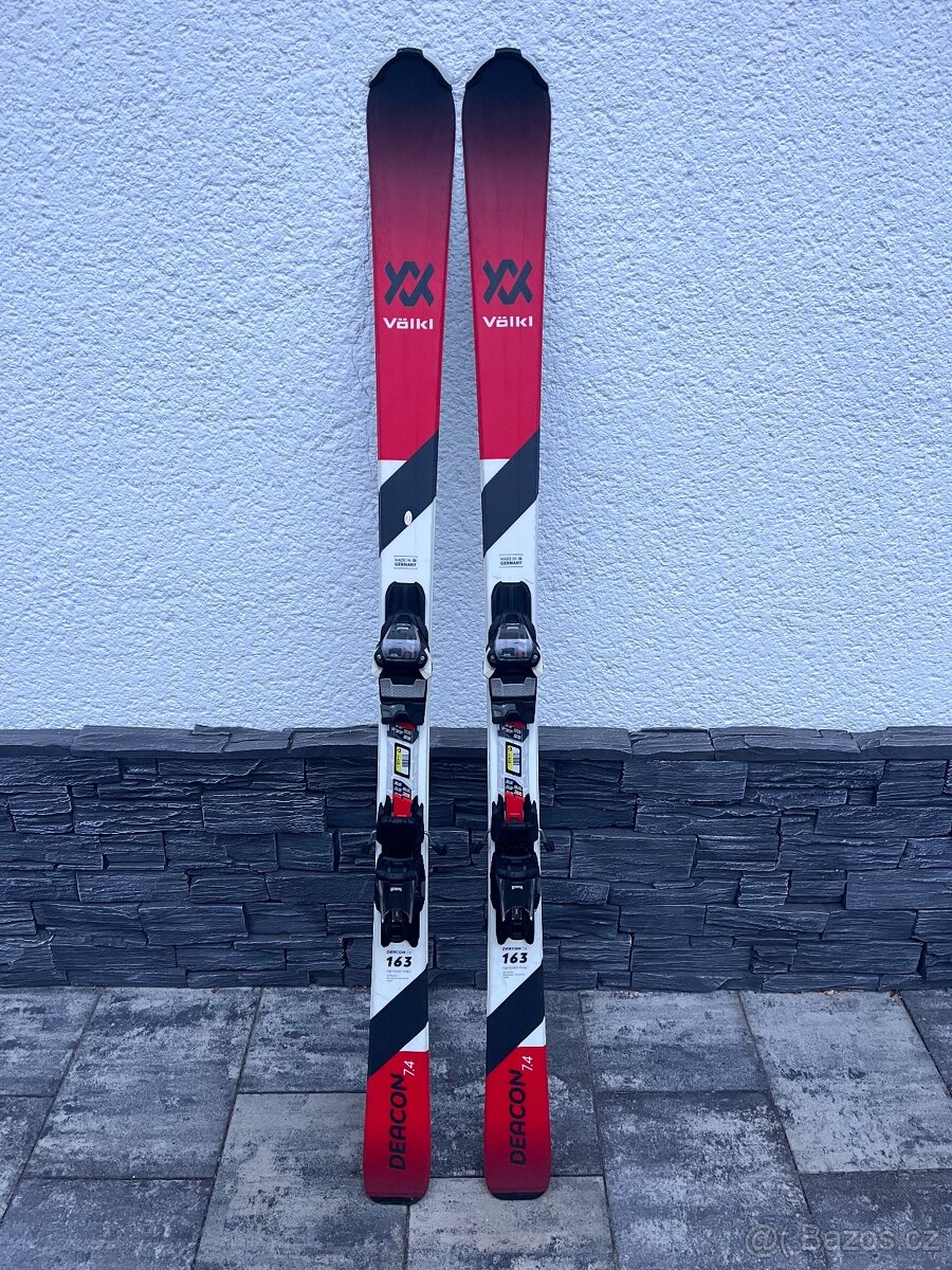 Lyže VOLKL DEACON 74 163 cm - Po SERVISU