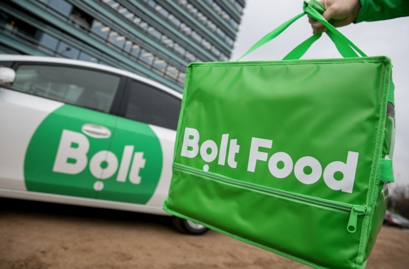 Bolt Food - kurýr - peníze každý Uterý_