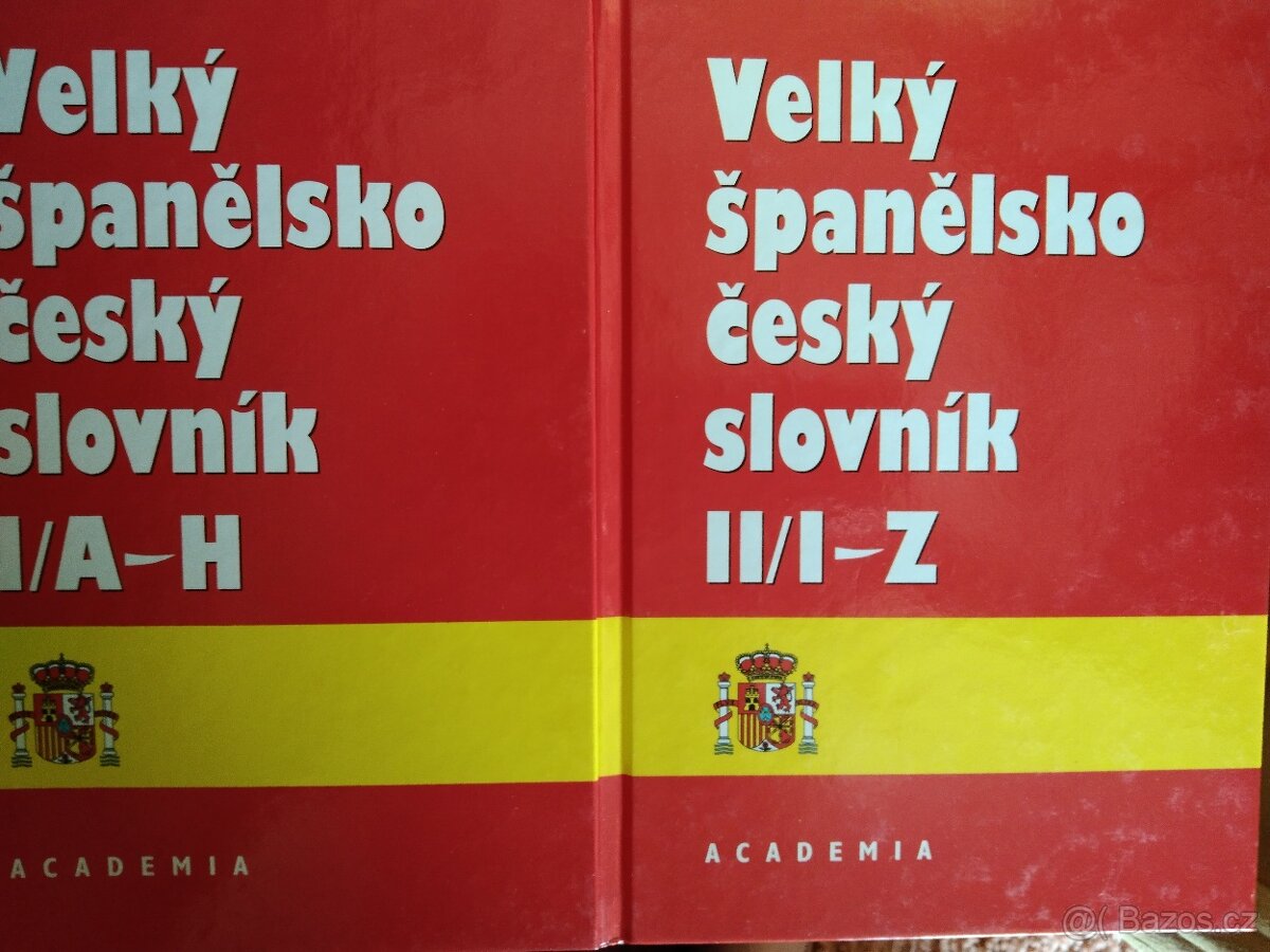 Velký Španělsko - český slovník 2. díly